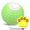 Remote control cat ball interactive toy in blue, green, or yellow colour options