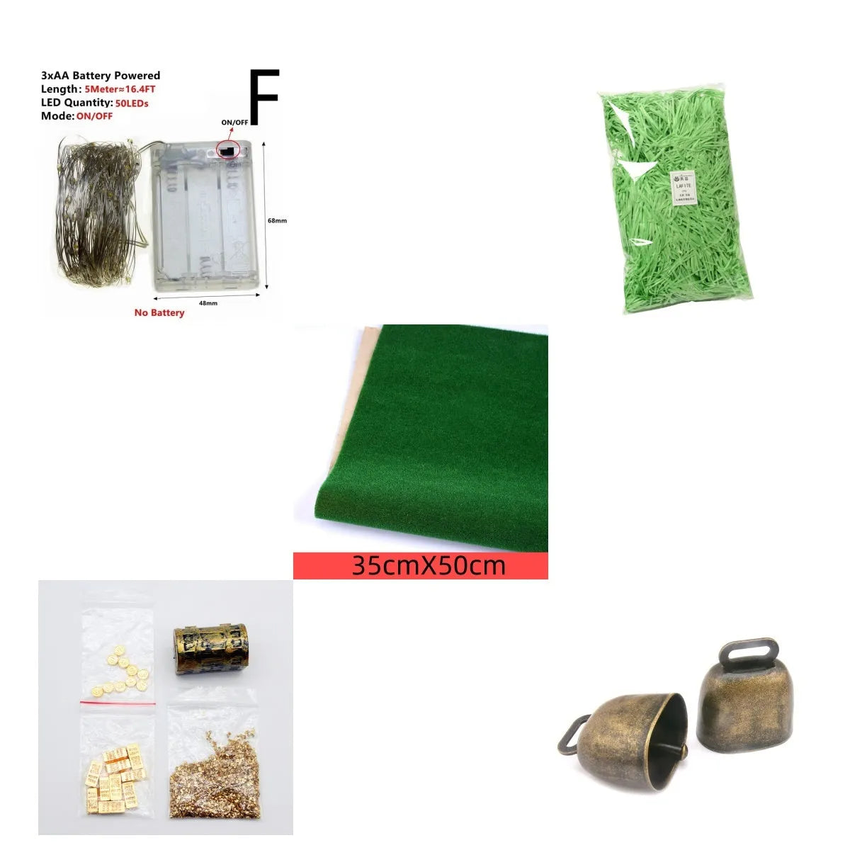 Alloy gold coin treasure box miniature accessory with gold bars and ingots for doll house displays