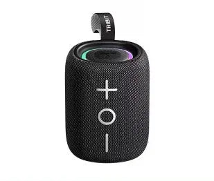 StormBox Mini Bluetooth Speaker in black with IPX7 waterproof rating and compact portable design