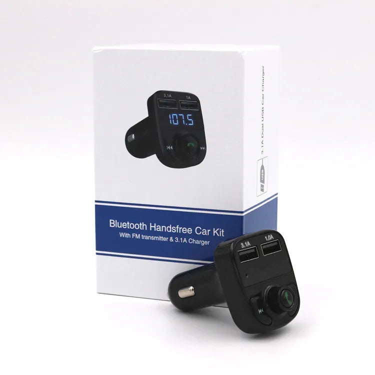 HY82 car MP3 player unit for cigarette lighter socket with Bluetooth and USB connectivity