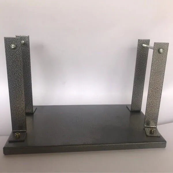 Black iron electric planer flip chip bracket accessory measuring 285mm for woodworking tools