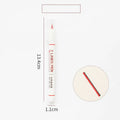 Stereo double line two-colour highlighter pen with 0.5mm tip for student use