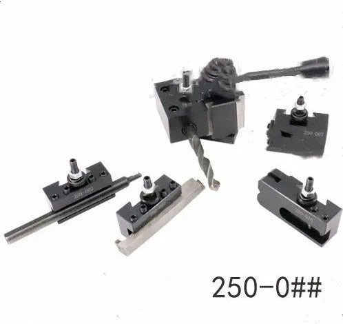 Machifit 250-000 mini cuniform quick change tool post and tool holder for woodworking lathe