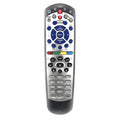 Black DISH Network universal remote control for code 20.1 satellite receivers made of ABS material