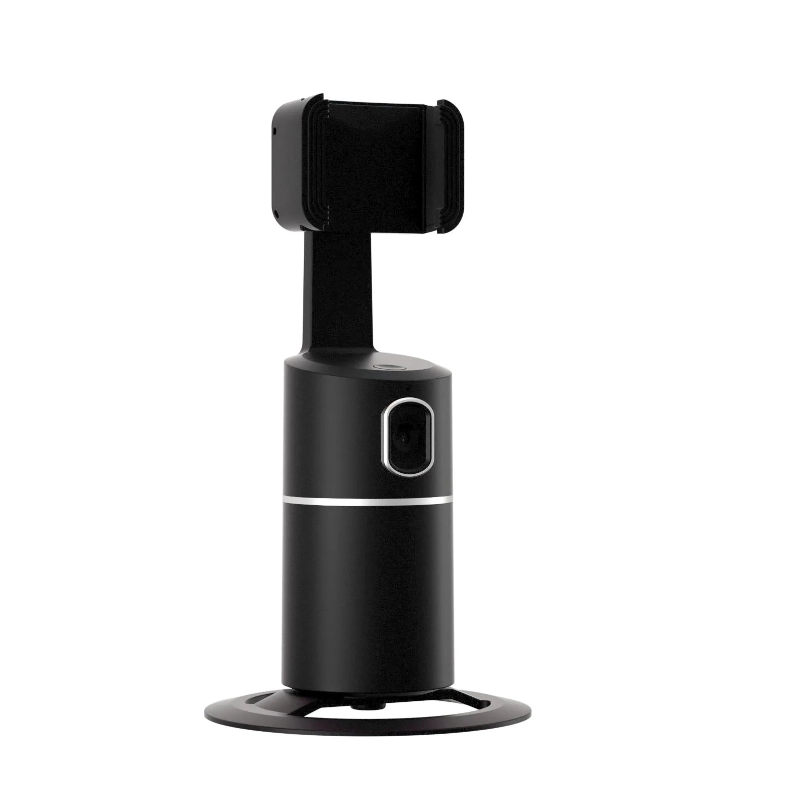 360-degree smart tracking gimbal stabilizer for mobile phones in black, pink or white