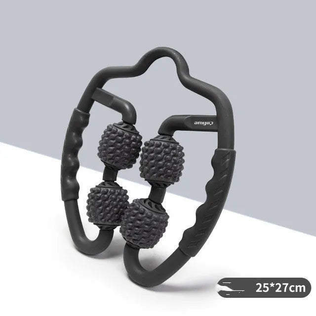 PP leg massager in 28.5cm x 23.5cm size with Black Pink colour option for home relaxation