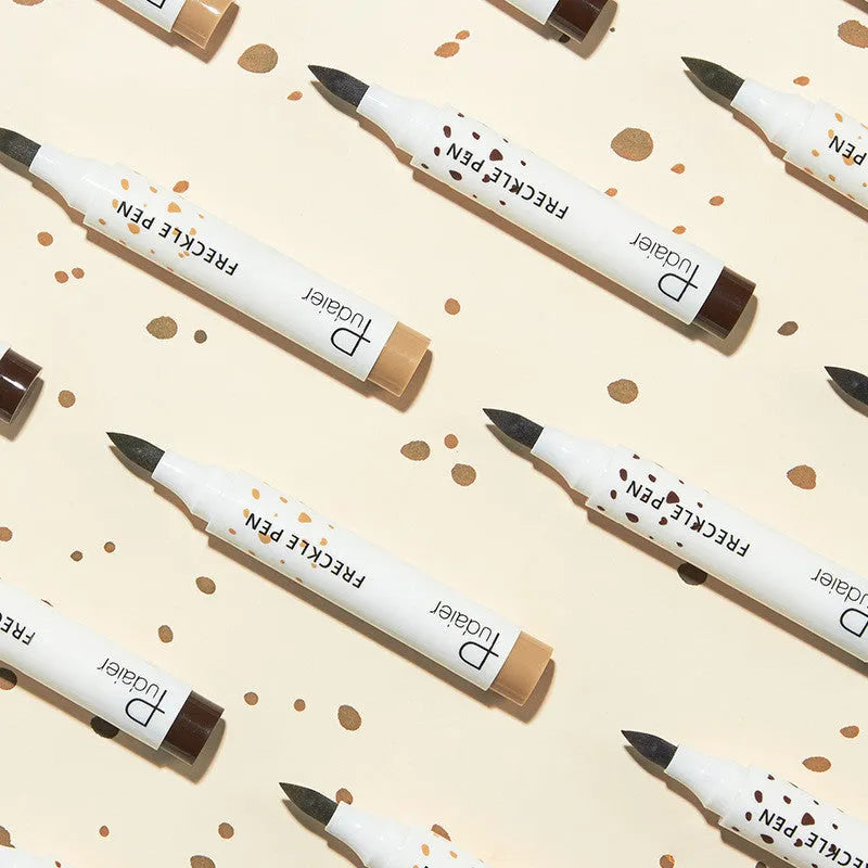 Natural Freckle Pen faux freckles makeup tool in brown for temporary face freckles