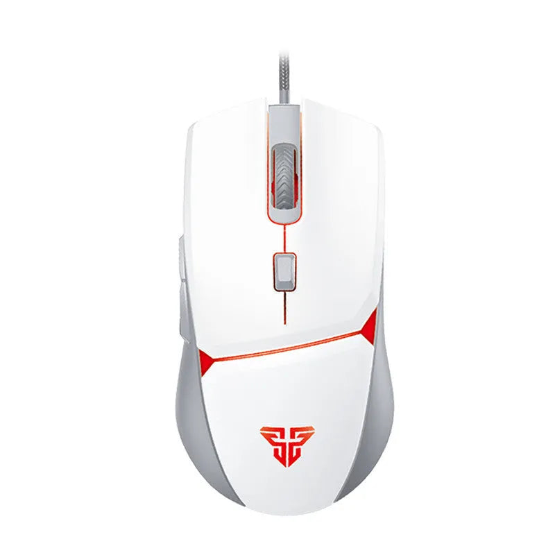 Fantech Vx7 wired gaming mouse with 6D macro buttons, 8200 DPI optical sensor, ergonomic design, black colour