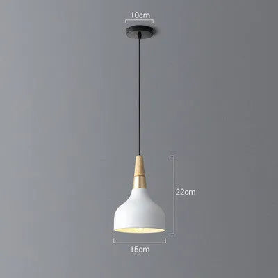 Three-headed small chandelier macaron light luxury style for dining room and corridor 150x200mm black finish