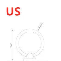 Wooden circular chandelier with acrylic shade in Nordic style design for living room or dining room