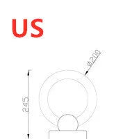 Wooden circular chandelier with acrylic shade in Nordic style design for living room or dining room