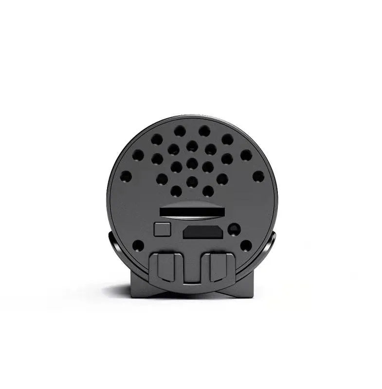 Wireless WiFi monitoring camera with night vision, 1080P HD, UFO shape, black plastic, 160° wide-angle lens