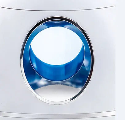 White round aromatherapy humidifier with 800ml water tank and USB cable