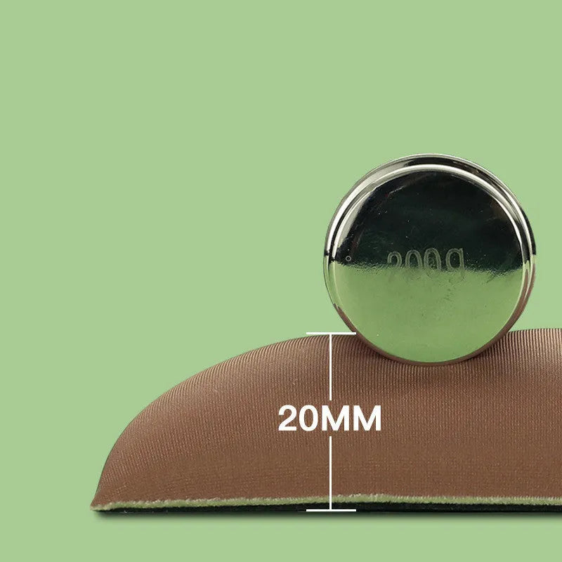 Green kiwi fruit design on a grey cloth wrist support mouse pad with thick silicone base.