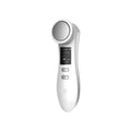 White iontophoresis personal care beauty machine with stainless steel head for facial skin rejuvenation home use