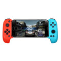 Cytec wireless Bluetooth telescopic game controller extended to hold a mobile phone