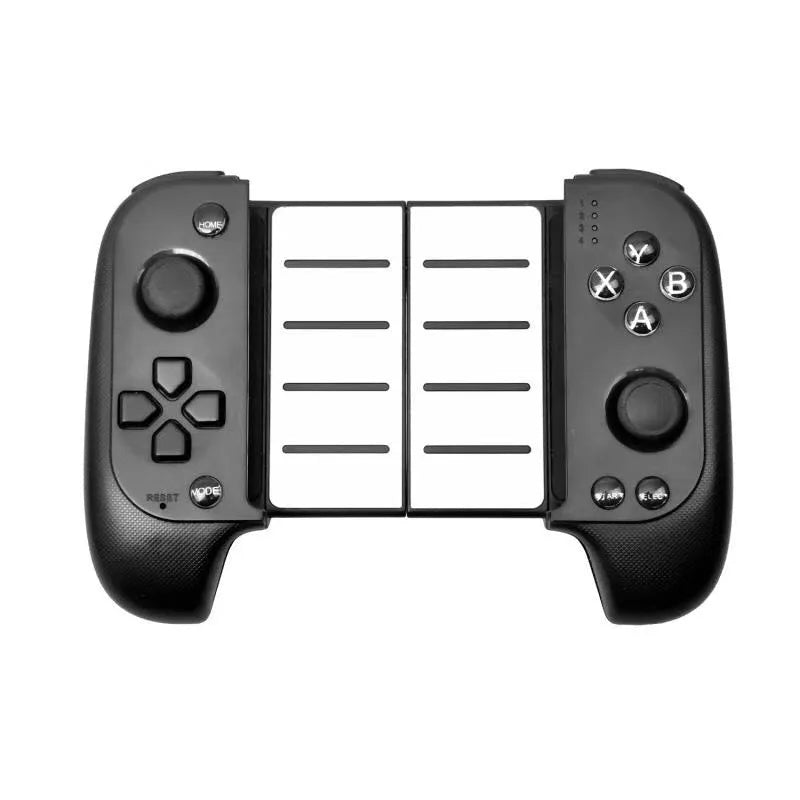 Cytec wireless Bluetooth telescopic game controller extended to hold a mobile phone