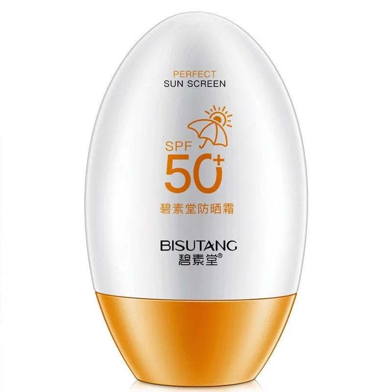 Bisutang SPF50 sunscreen 55ml white tube for face and body moisturising non-greasy