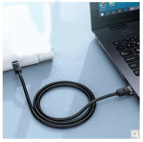 UGREEN green Ethernet network cable with RJ45 connectors, available in 1 metre or 2 metre lengths.