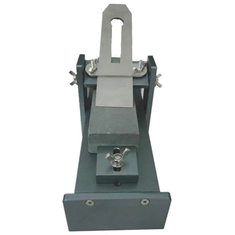 Aluminium alloy fixed angle sharpener tool for woodworking chisels and planers