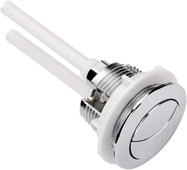 38mm diameter toilet flush button replacement with double buttons for one-piece round toilets