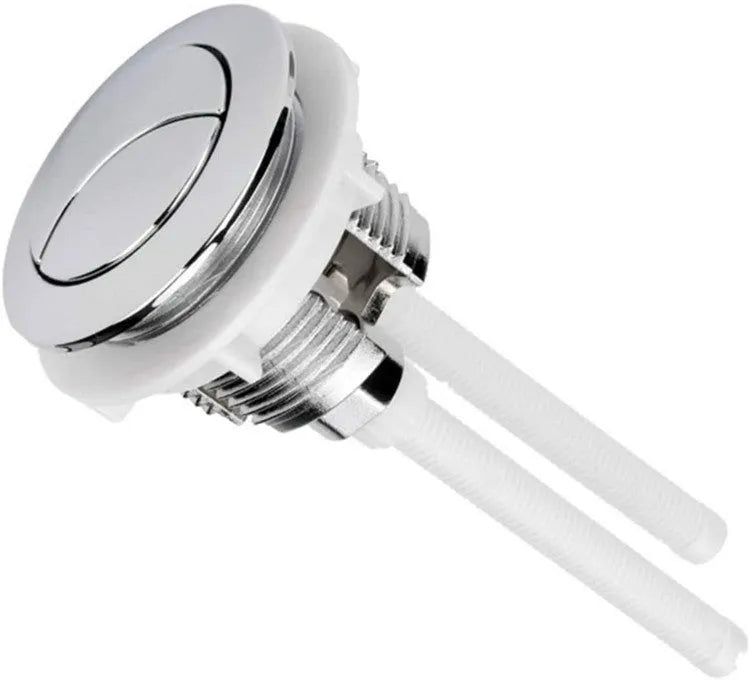 38mm diameter toilet flush button replacement with double buttons for one-piece round toilets