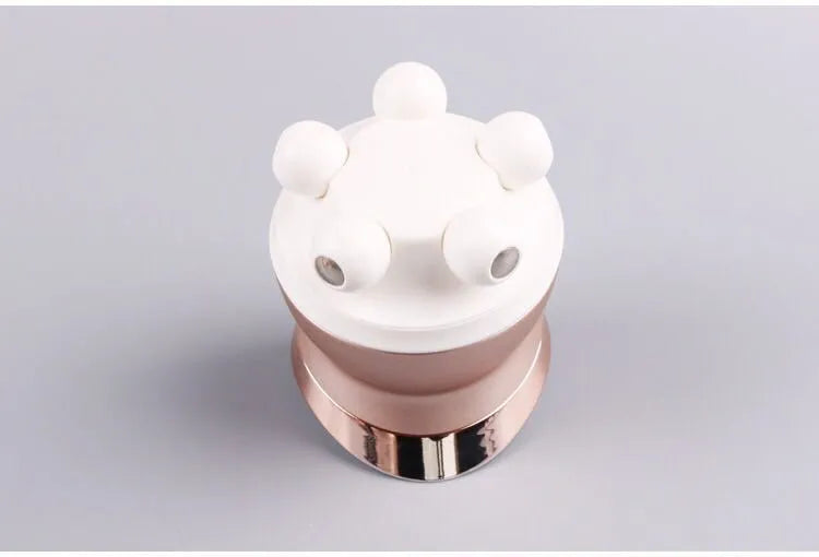 White five-in-one rechargeable ladies shaver plucker with whole body washing feature