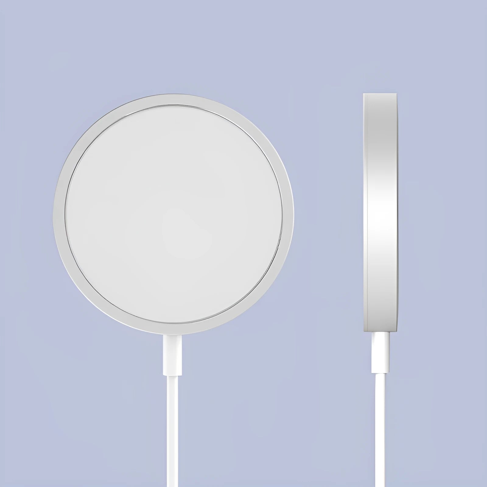Magsafe magnetic wireless charger for iPhone 12 and iPhone 13 in metal construction