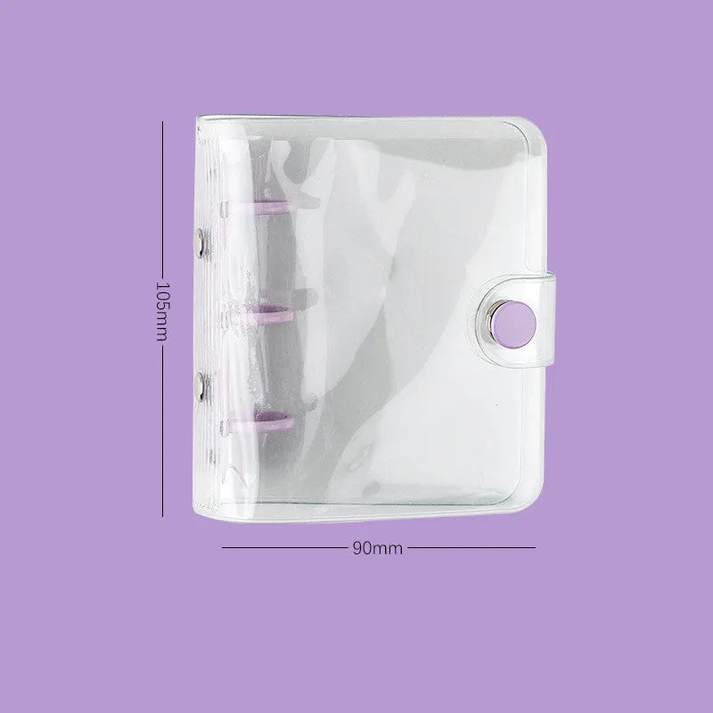Girl Heart loose-leaf diary with 60-page refill pack and three-hole binder in choice of colours.