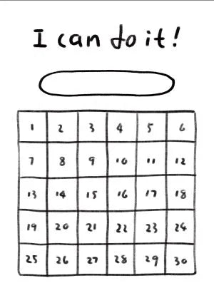 Compact student memo pad showing eight page styles including checklist and weekly plan formats