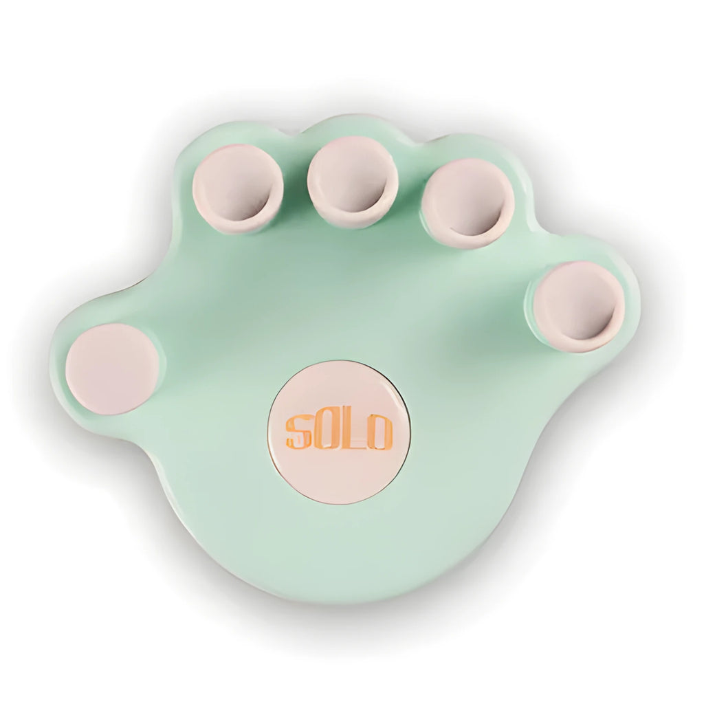 Vertical piano hand corrector with composite soundboard in black, green or pink colour options