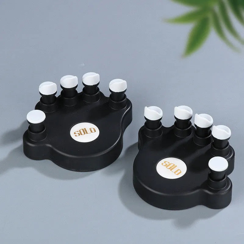 Vertical piano hand corrector with composite soundboard in black, green or pink colour options