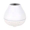White round Bluetooth humidifier and essential oil aroma diffuser with night light