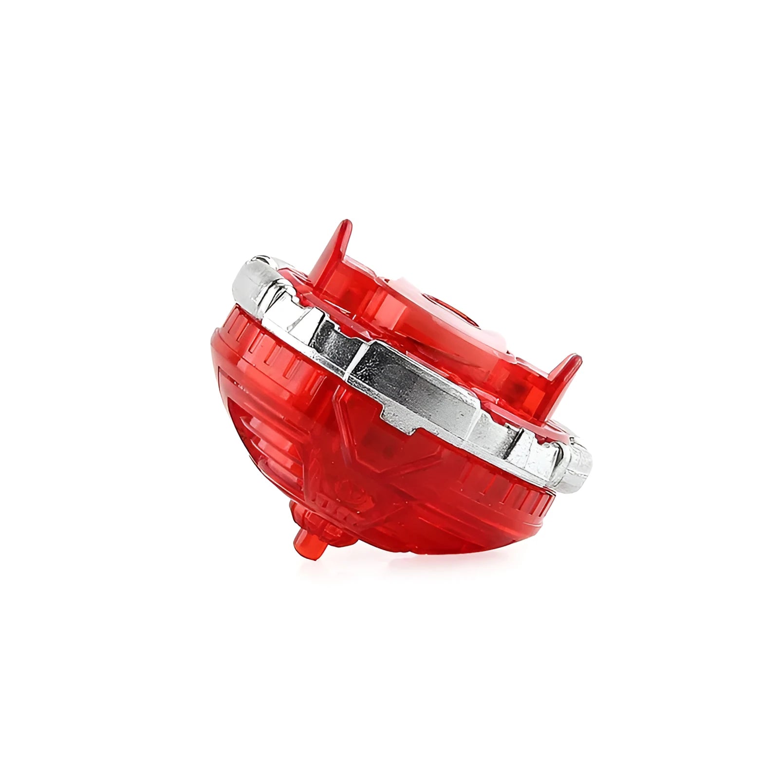 White LED luminous gyro bottom accessory for spinning tops, measuring 4.5cm.