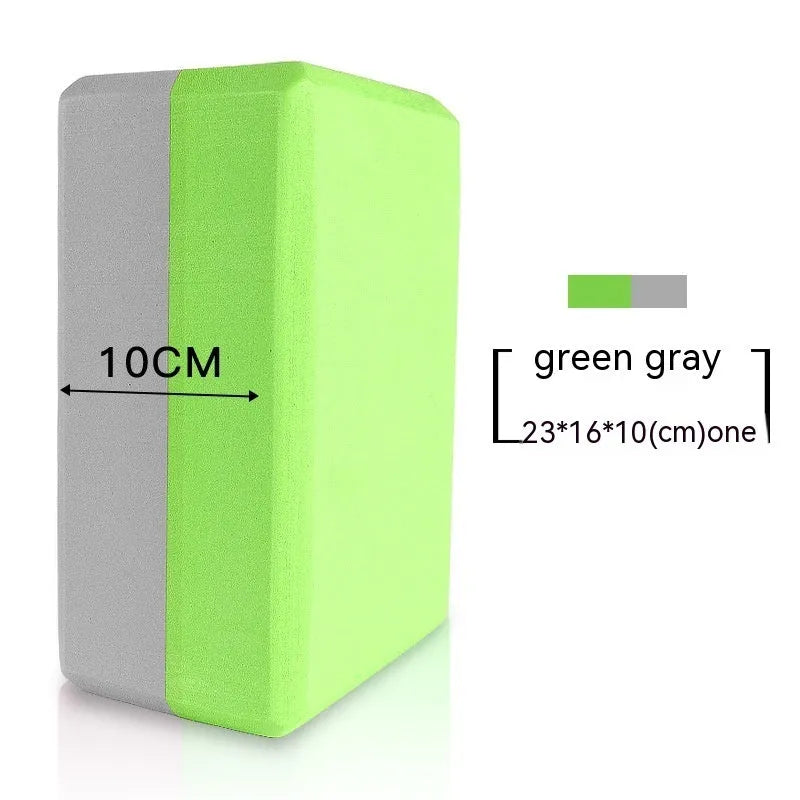 High-density EVA yoga block in various colours including cartoon designs for dance and fitness training
