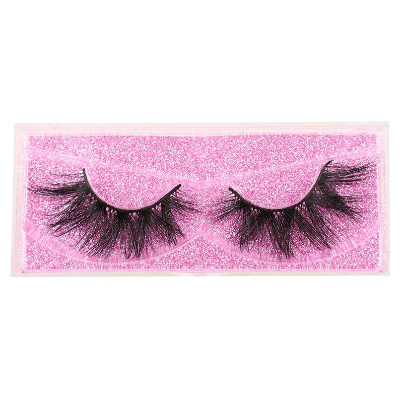 Imitation false eyelashes made from mink fur for thick lashes, available in 22 styles including 10Style to 22Style