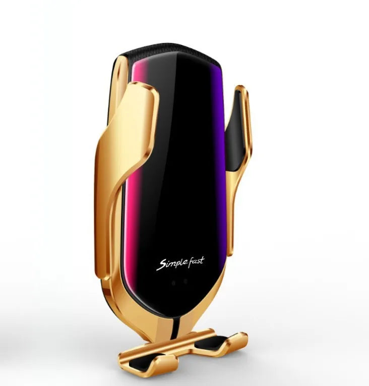 Magic Clip R1 wireless charging car phone holder mounted on car air vent
