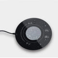 USB-powered hot and cold coaster for desk drink temperature control in black or white colour