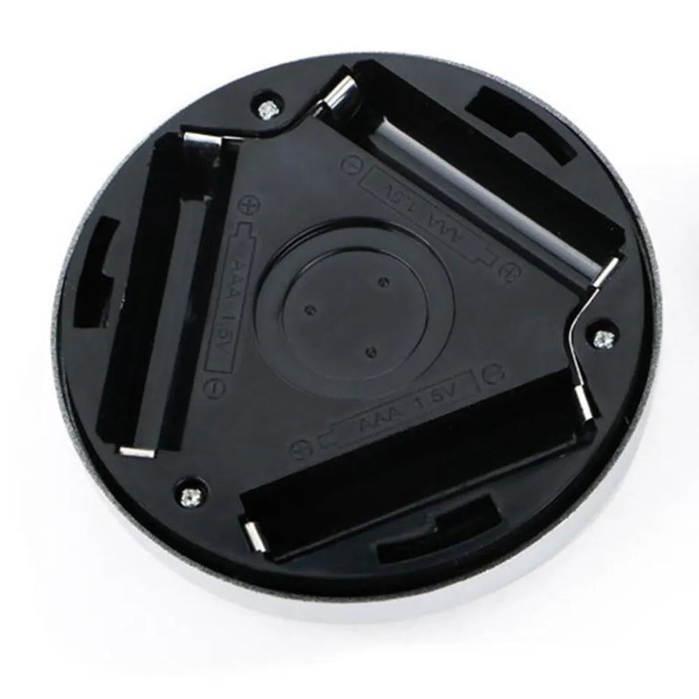 Silver square wireless motion sensor night light for cupboards and hallways