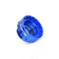 Blue aluminium alloy wrench for removing 12-speed direct mount bicycle disc brake rotors