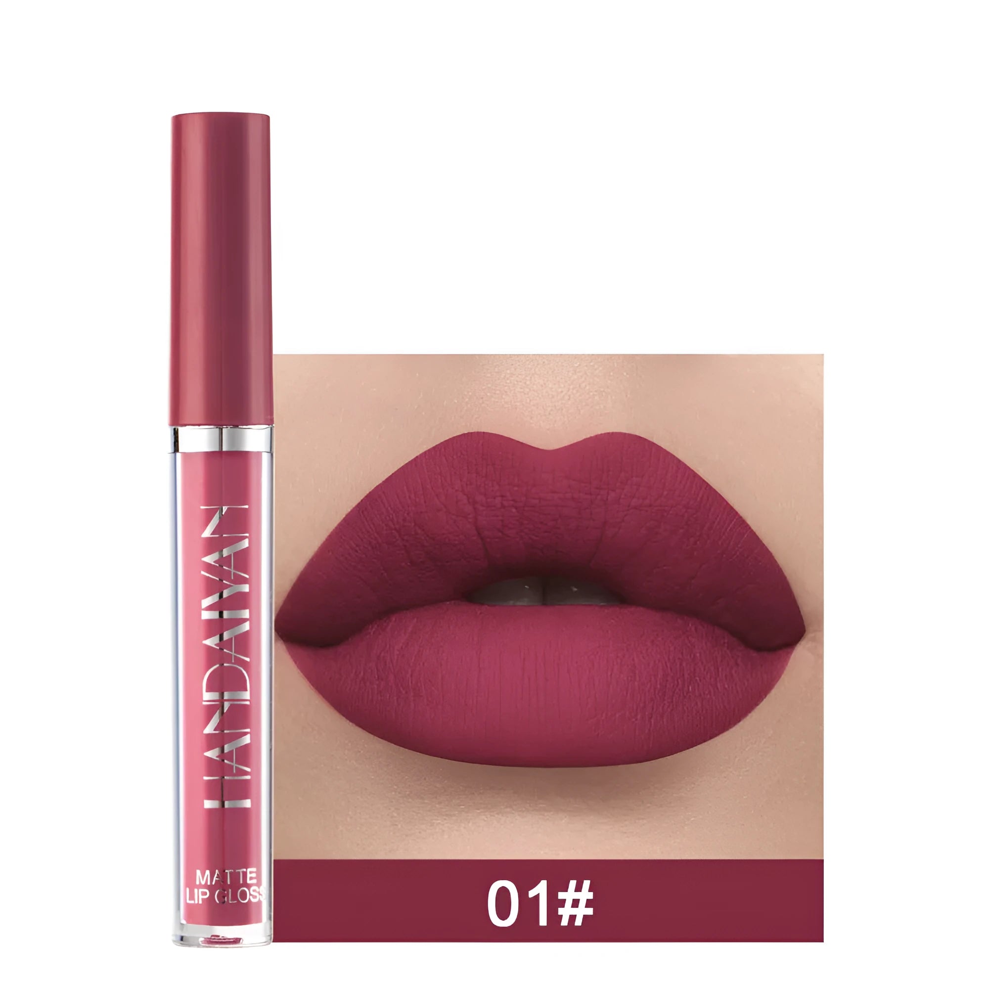 HANDAIYAN matte liquid lipstick in non-fading formula with 13 colour options, 2.5ml content