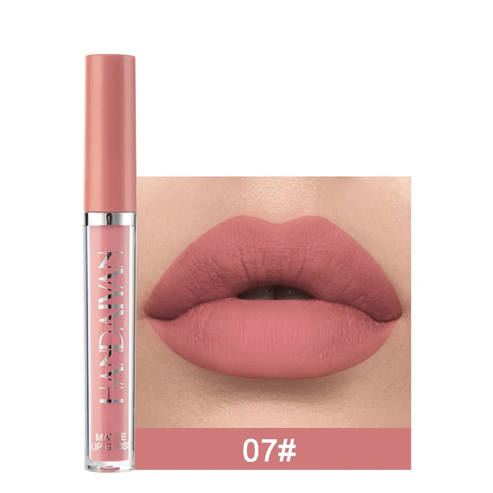 HANDAIYAN matte liquid lipstick in non-fading formula with 13 colour options, 2.5ml content