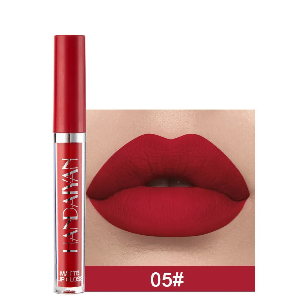 HANDAIYAN matte liquid lipstick in non-fading formula with 13 colour options, 2.5ml content