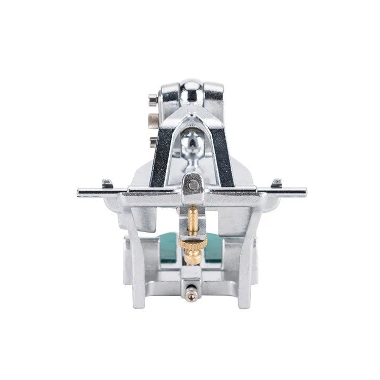Korean dental articulator with three adjustment points for crown and bridge laboratory work