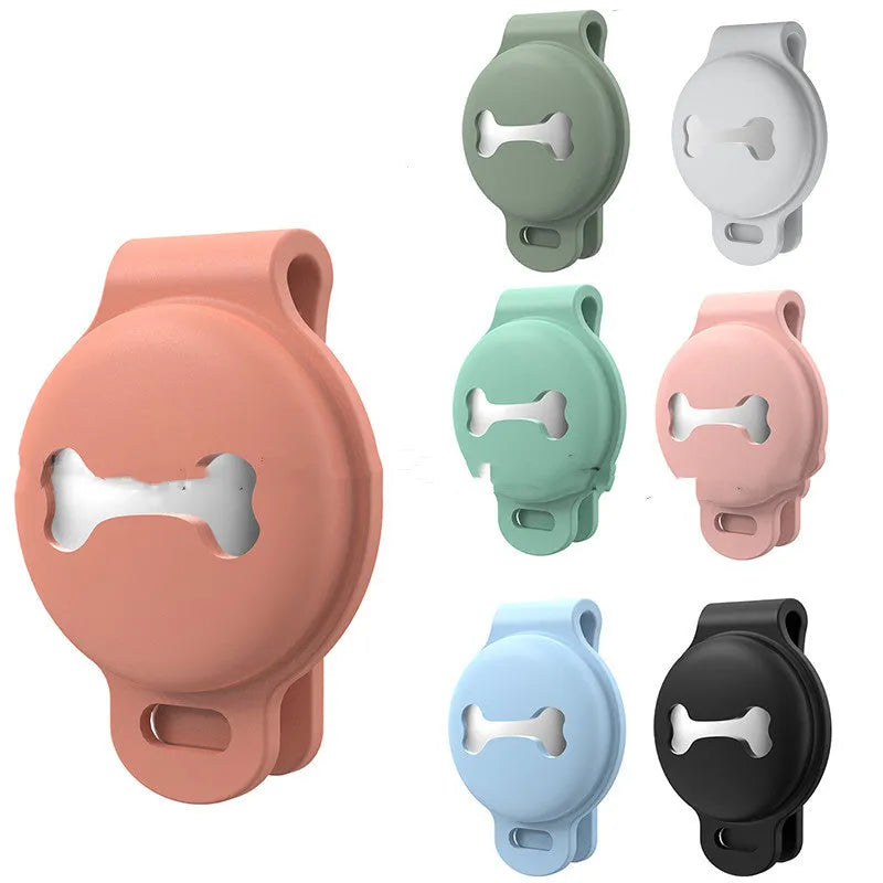 Aero Tower silicone protective cover for pet ID tag, 9.2x4.3x1 cm, soft liquid silicone, anti-drop