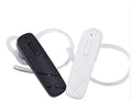 Mini wireless Bluetooth V4.1 headset in black or white with earplug design