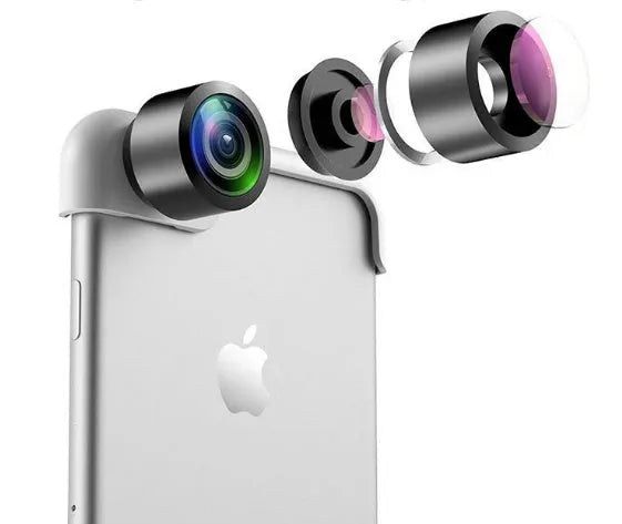 360-degree panoramic camera lens attachment for Apple iPhone smartphones