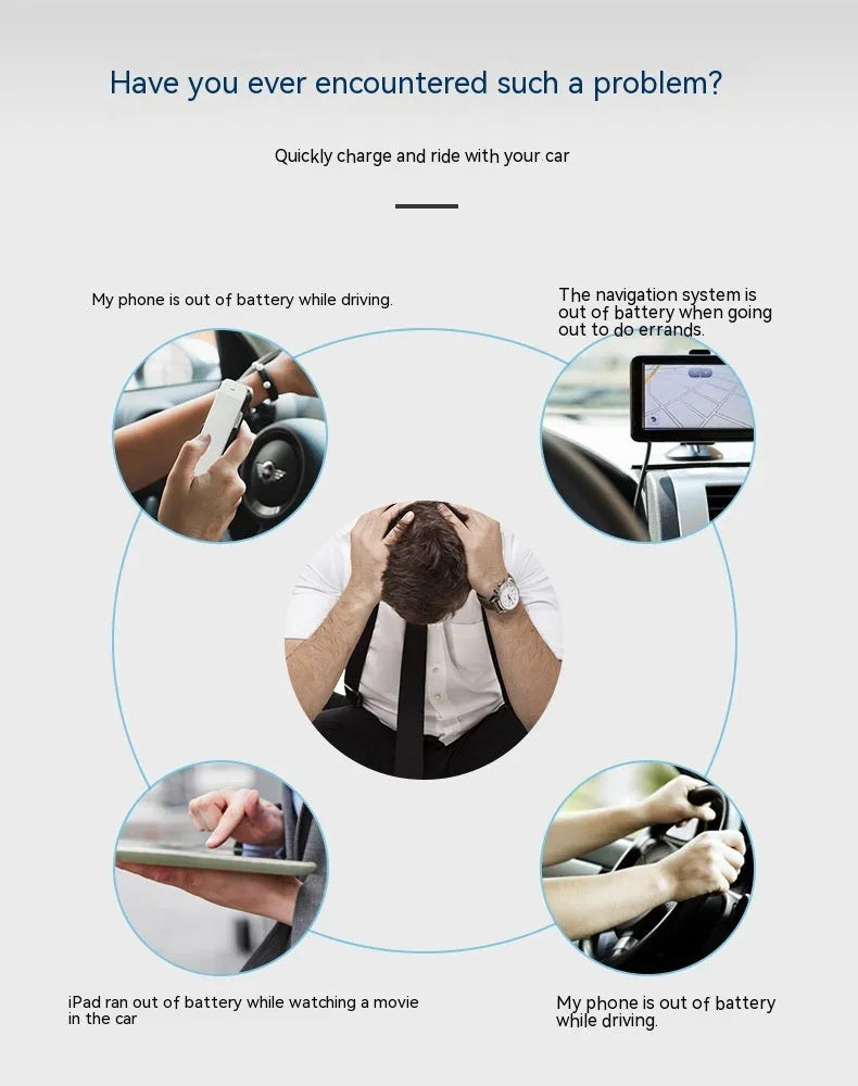 White QC30 single port USB car charger with QC2.0 fast charging technology
