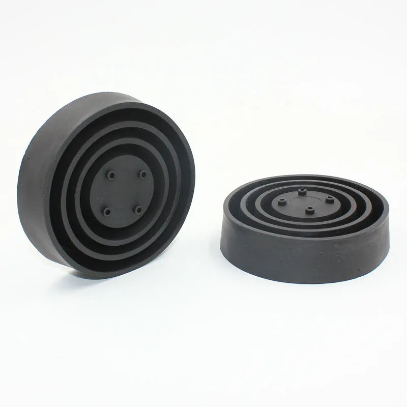 Silicone car headlight dust cover showing closed and open style options.