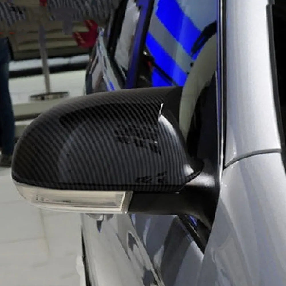 Volkswagen Old Sagitar mirror housing replacement pair in horn bright black finish